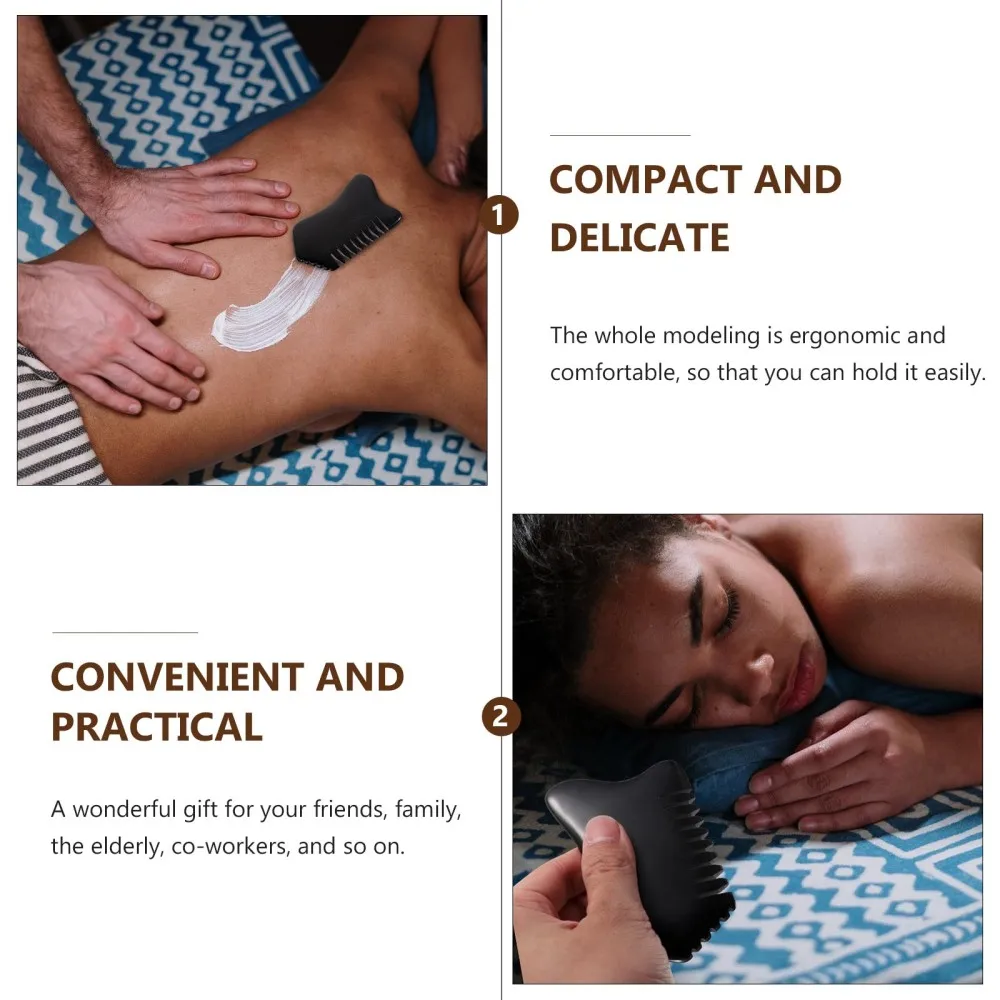 

Multifunctional Scraping Massage Comb Stone Scraping Comb Head Massage Comb