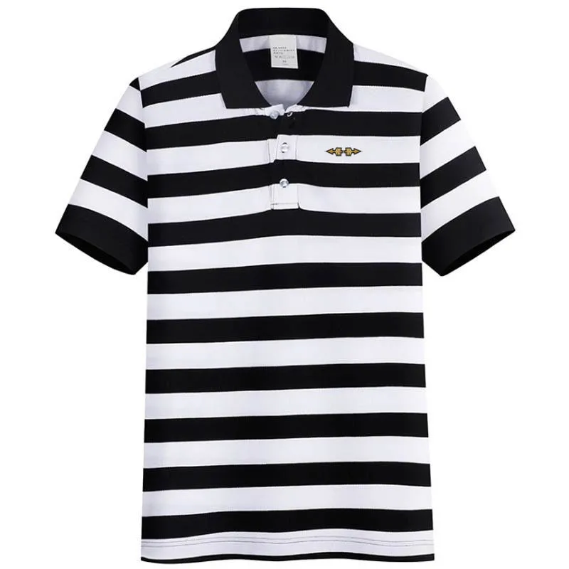 Высокое качество 2020 летние мужские рубашки поло с коротким рукавом 100% хлопок
