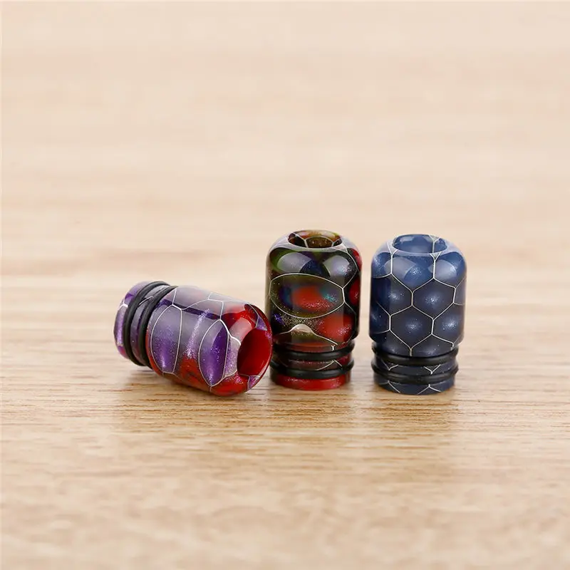 

1pc 510 vape tips epoxy resin drip mouthpiece for tfv8 baby merlin mini rda rta atomizer