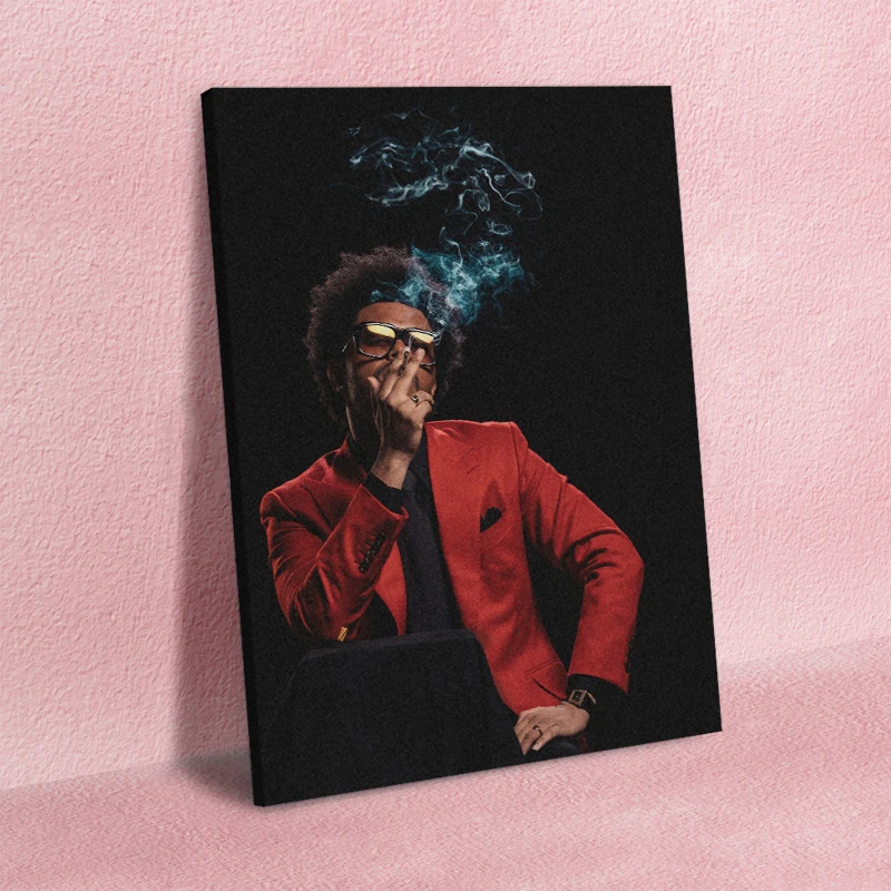 Плакат weeknd картина на стену искусство фоторамка в рамке для гостиной дома