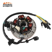 motorcycle stator coil engine stator charging generator fit for lifan and yinxiang kick start 140cc engines magnetic motor