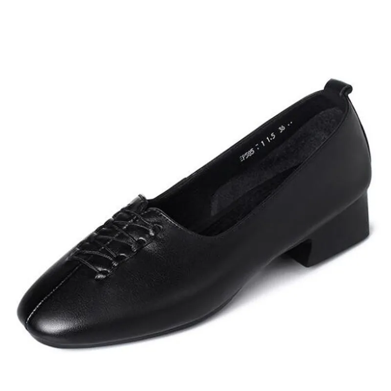 

ZXRYXGS, мягкая воловья кожа, мягкая подошва, комфортные туфли на низком каблуке, женская обувь 2020, большие размеры, новая весенняя обувь из нату...