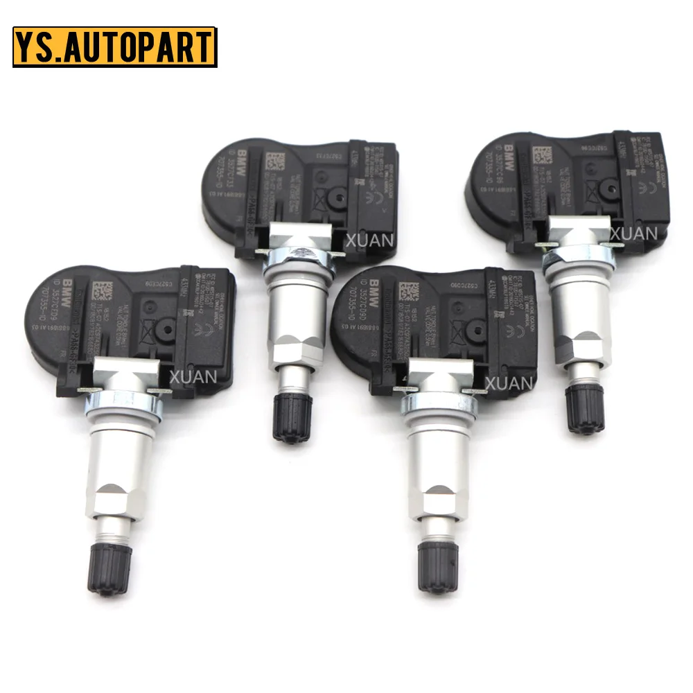 Car TPMS Tire Tyre Pressure Monitoring System Sensor 36106856209 For BMW 4-Series F32 F33 F36 F82 F83 M4 2014-2021 433MHz | Автомобили и