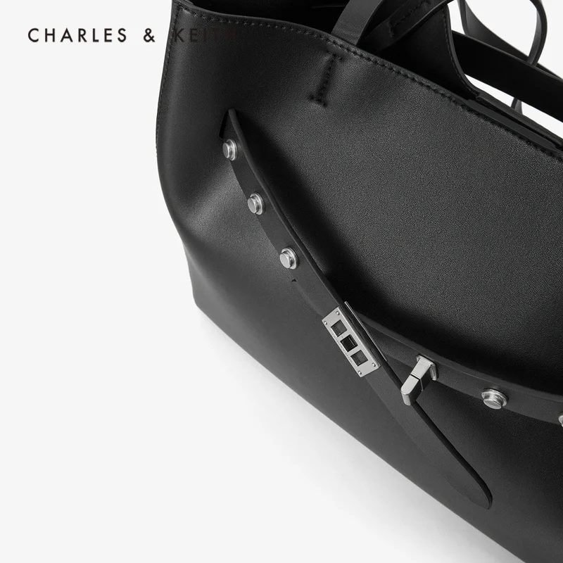 CHARLES＆KEITH Новинка на Лето2020 CK2-31190030 Женская сумка Большая плечо Стильная Молния
