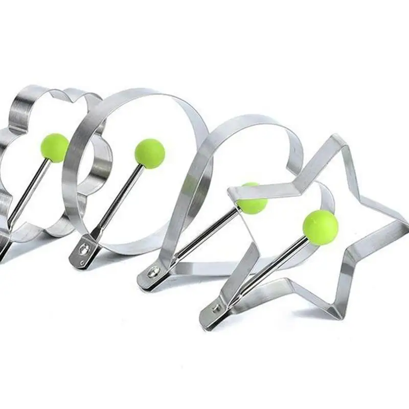 Сталь яичницы формы-кольца для блинов Кухня набор инструментов посуда форма