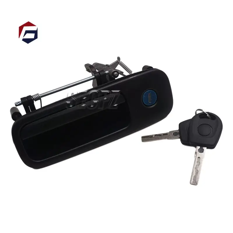 

1J6827565B Back Rear Tailgate Boot Luggage Door Lock Handle Exterior Out Trunk Handle+2 Keys for Volkswagen VW Polo MK3 Golf MK4