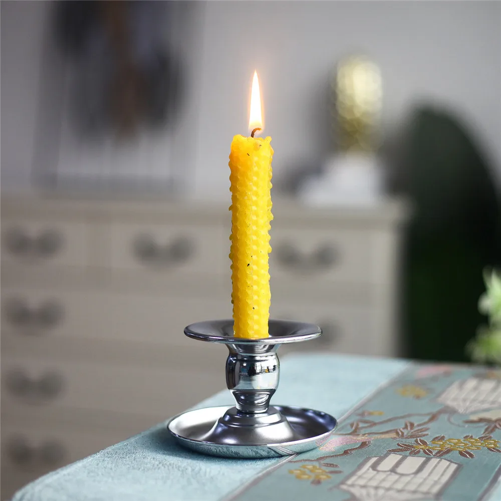 Новинка 2021 2 шт. Металлический Подсвечник серебряный подсвечник для дома свадьбы