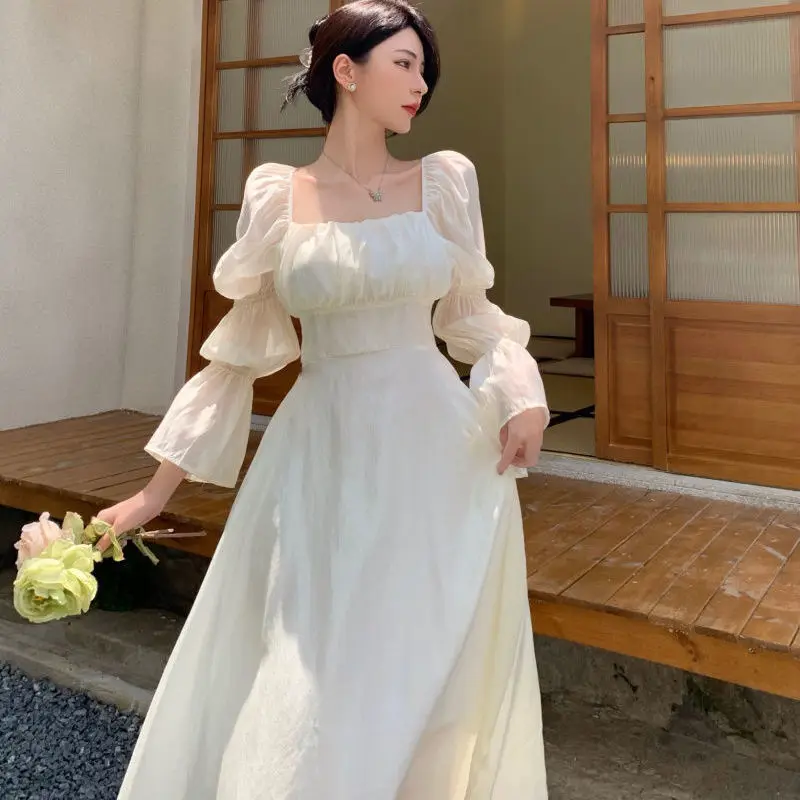 Женское платье с пышными рукавами на спине розовое Бандажное модное элегантное