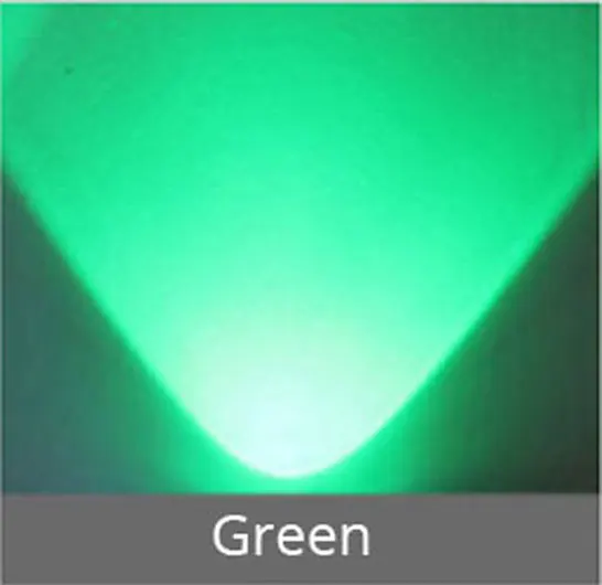 Green Светодиодный светильник, RGB пульт дистанционного управления, 3 Вт, хрустальный светильник, красочный Небесный светильник, для гостиной, дивана, телевизора, фоновая настенная лампа, rgb точечный потолочный светильник - Испускаемый цвет: Green