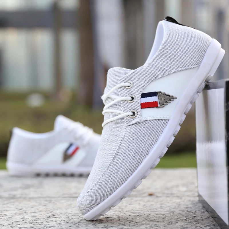 Кроссовки мужские парусиновые с низким берцем повседневные весна-осень 2020 |