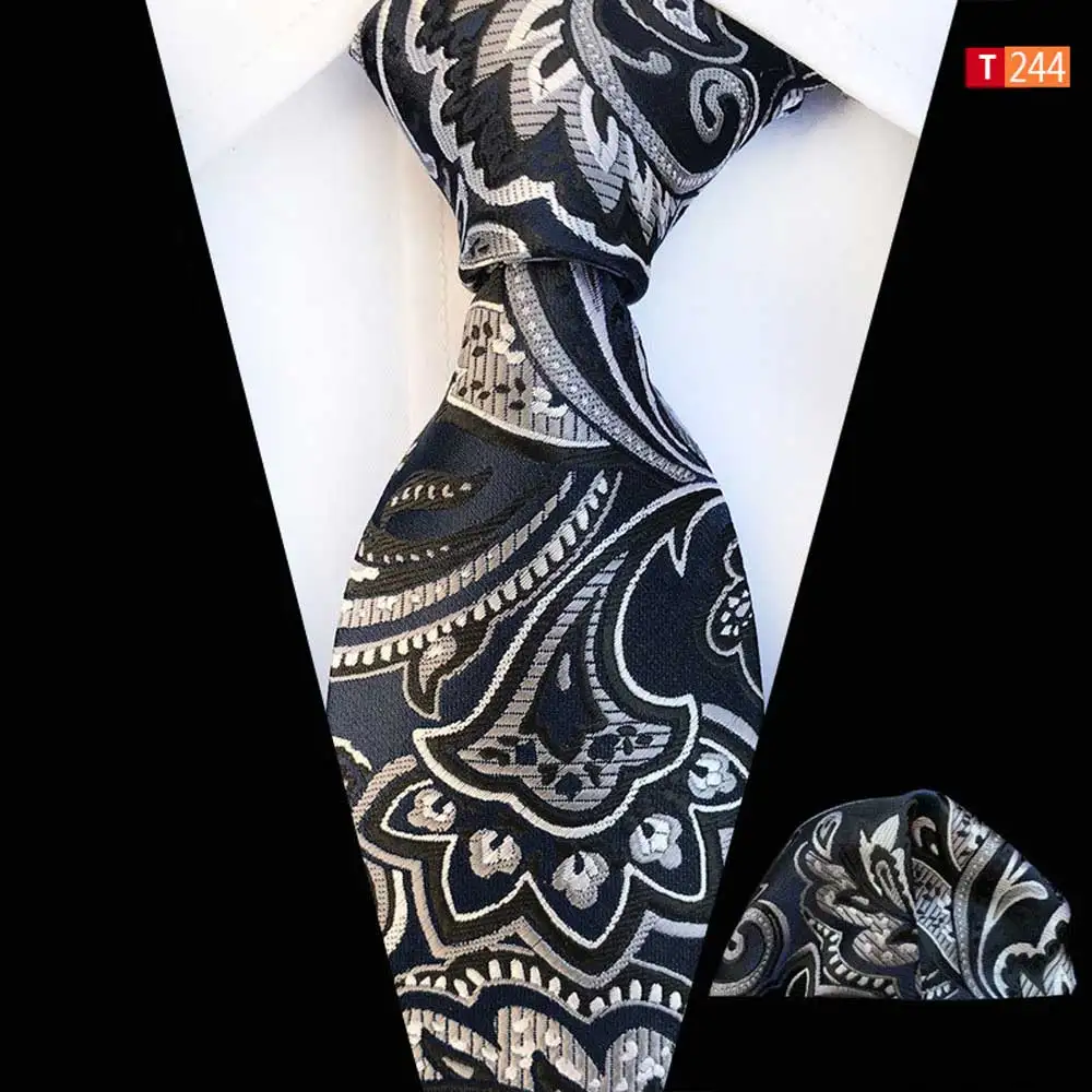 Мужской цветочный жаккардовый платок широкий галстук высокого класса Карманный