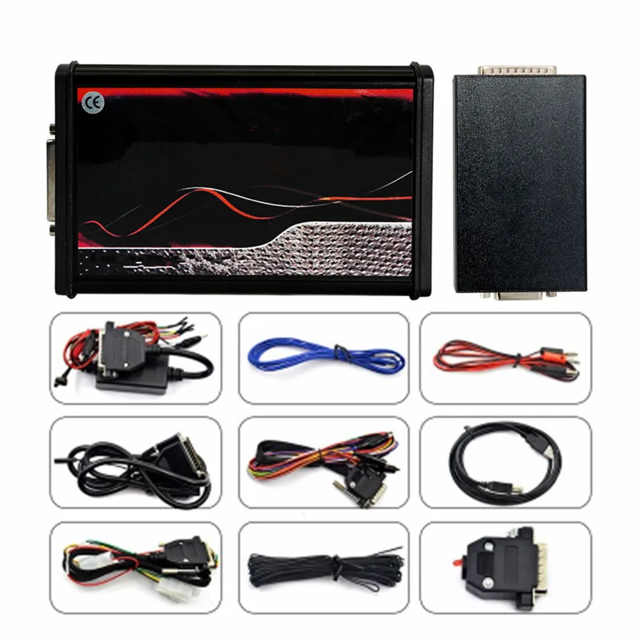 Программатор для автомобилей и грузовиков V2 V2.53 V5.017 ЕС Red PCB ECM Titanium V2.25 V7.020