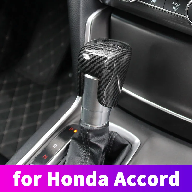 

For Honda Accord 10th 2018 2019 gear head decorative cover gear head cover cover central control gear set modified decorative car accessories