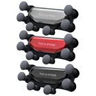 Гравитационный Автомобильный держатель для телефона в автомобиль, устанавливаемое на вентиляционное отверстие в салоне автомобиля крепление на зажиме без магнитный мобильный телефон держатель телефонаGPS Кронштейн подставка для iPhoneHuawei P30 Pro