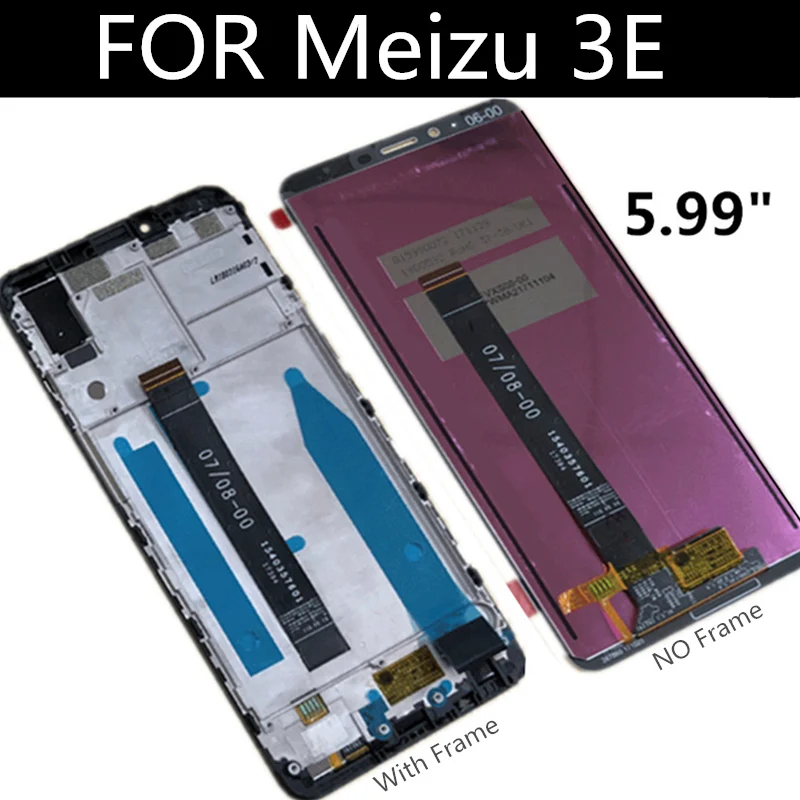 5.99&quot LCD FOR Meizu 3E M851Q Display+touch Screen Digitizer Assembly Replacement Accessories for E3 | Мобильные телефоны и