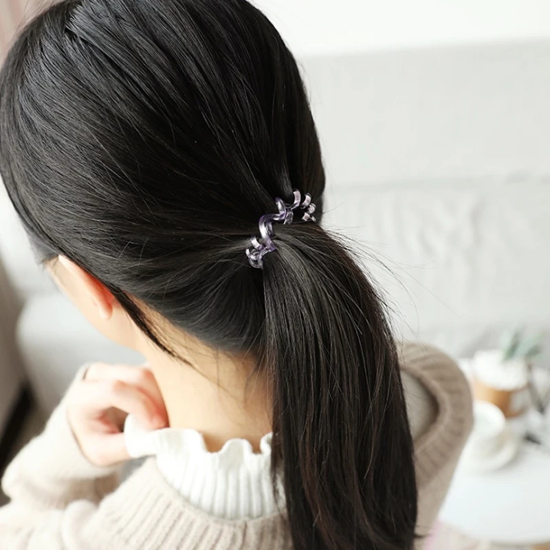 20 Pcs Elastic Hair Bands for Girls Invisibobble Traceless O Rings Rubber Ponytail Holder Women Accessories |