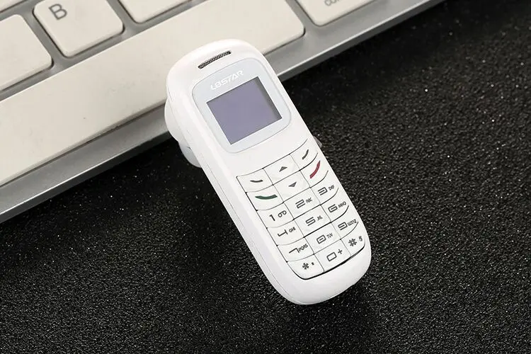 Белый L8star мини-телефон BM70 Беспроводная bluetooth-гарнитура набор номера стерео мини-наушники карманный телефон Поддержка sim-карты набор вызова - Цвет: Белый