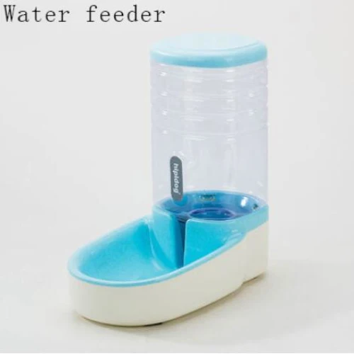 bule water feeder OLN 3.8L автоматические кормушки для кошек, пластиковая бутылка для воды для собак, большая емкость, дозатор для воды, миски для кормления кошек и собак - Цвет: bule water feeder