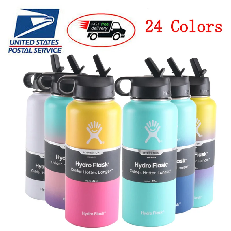 

Hydroflask Thermos Water Bottle Thermal Bottles Tumbler Stainless Steel Thermoses Tumblers Flasks Thermo Mug Vacuum Flask Bar