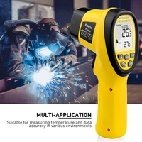 digital ir thermometer non contact infrared thermometer high with temperature alarm data hold laser target backlight