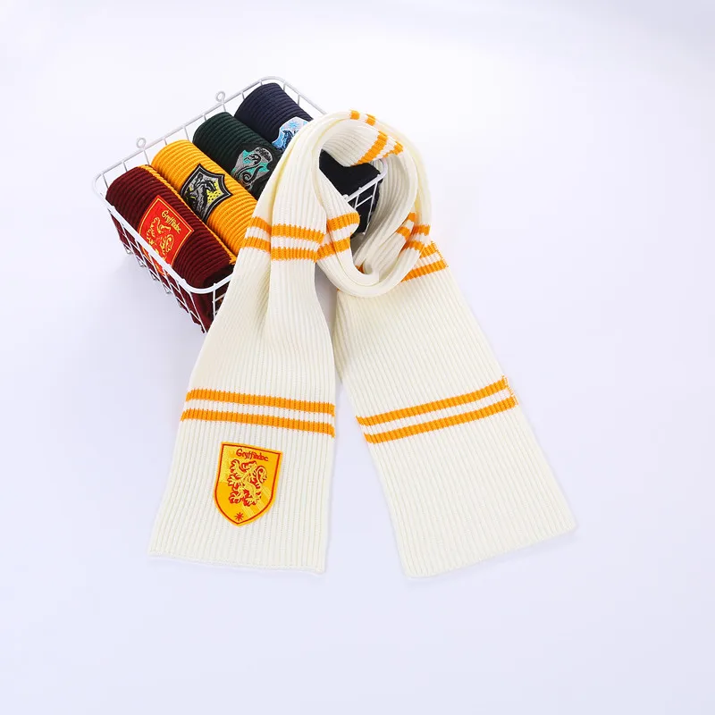 Гарри Волшебная Школа Гриффиндор Ravenclaw Слизерин Hufflepuff 8 Стиль Косплей шарфы для