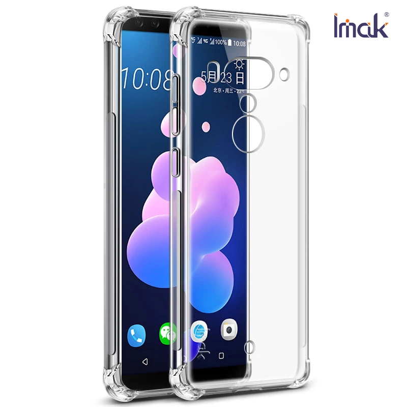 Чехол для htc U12 Plus, силиконовый чехол для htc U12Plus, чехол IMAK из ТПУ для htc U12 Plus, защитный чехол 360 U 12 U12Plus U12