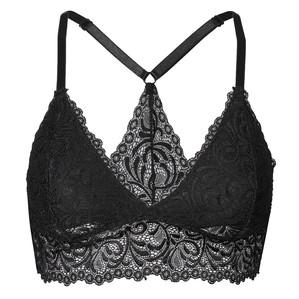 

Women Push Up Seamless Bralette Tube Tops Female Lingerie Brassieres Underwear Lace Bra Camisoles Tops