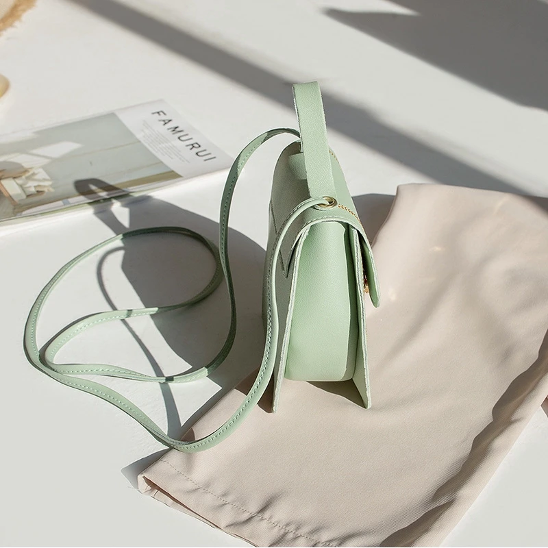 

Hex Bag 2020 New Fashion Female Bag Leisure Small Square Bag One Shoulder Slant Bag Small Fresh Mobile Phone Bag