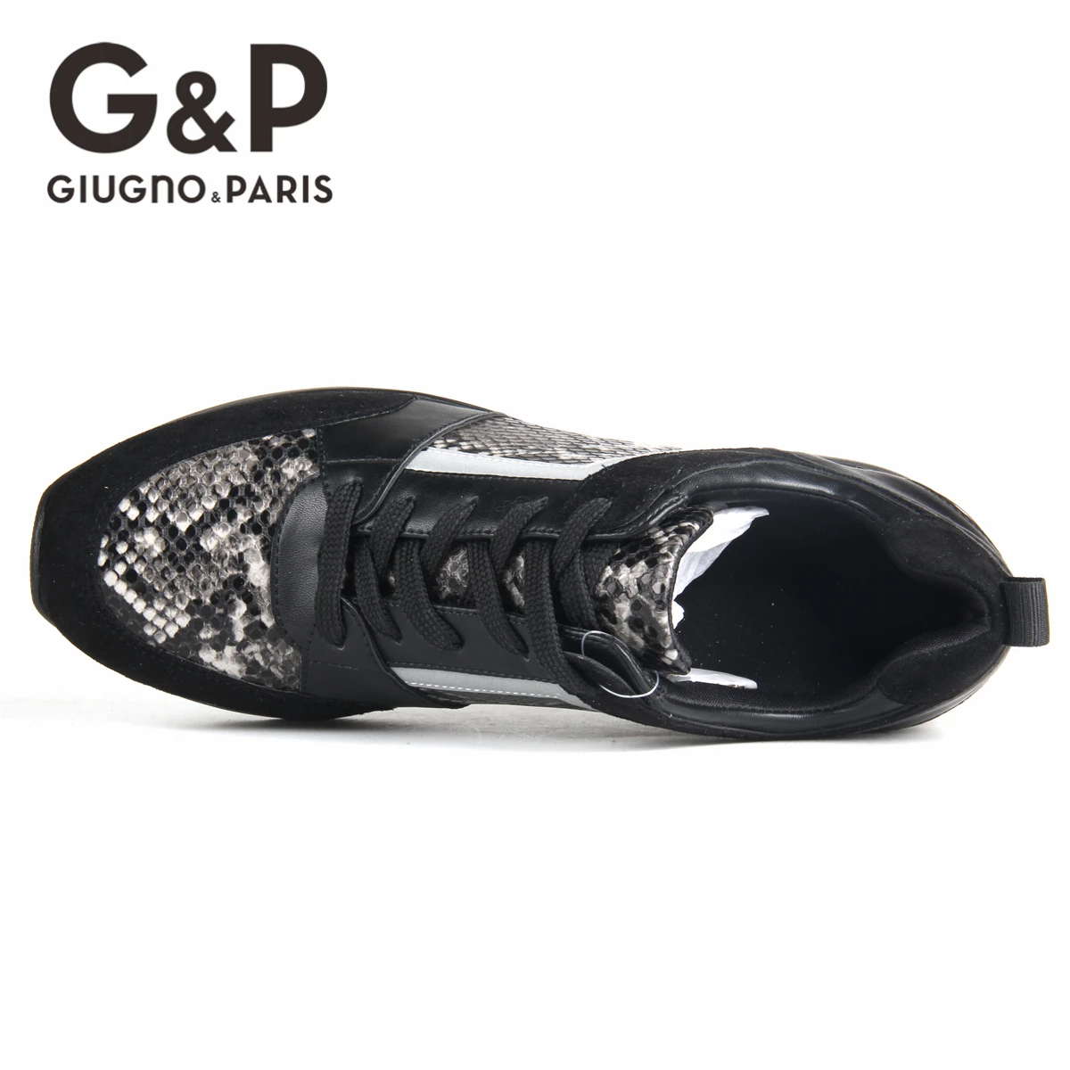 Женские леопардовые кроссовки на платформе Сезон весна зима Женская обувь