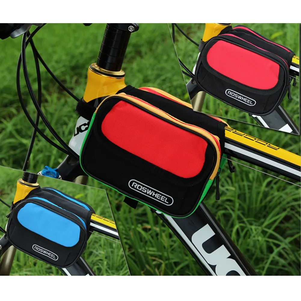 

Outdoor Cycling Toolkit Fashion Portable Bicycle Top Tube Bag Mountain Bike Saddle Bags Front Bag Cycle Accessories