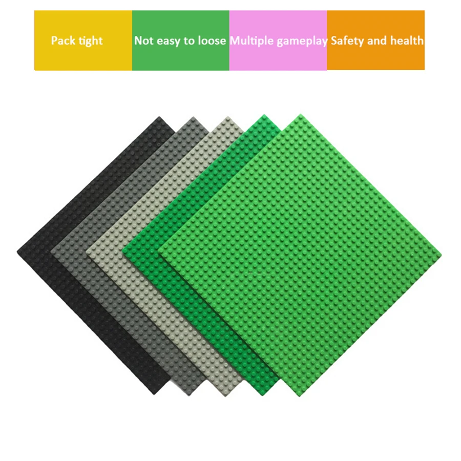 Классические базовые пластины 32X32 точки опорная пластина пластиковые кирпичи