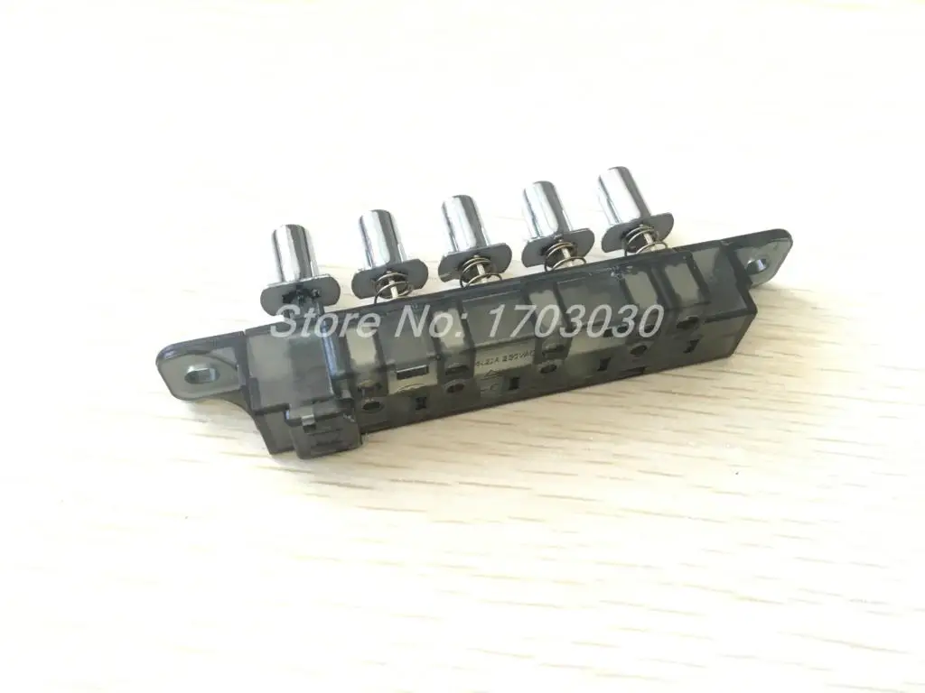 MQ165 AC 250V 4A 5 кнопочный клавишный кнопочный переключатель для вытяжки