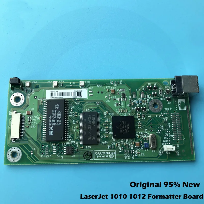 Оригинальный новый для HP LaserJet 1010 1012 форматная плата Q2465 60001 Q3649 60002|Детали принтера|