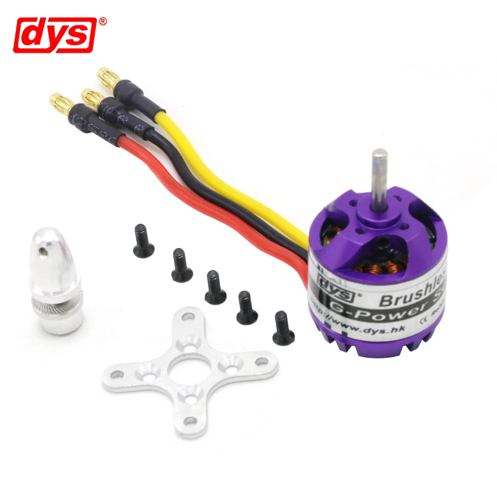 DYS D2830 3 175 КВ/кв 2-4S мм вал бесщеточный двигатель для радиоуправляемого