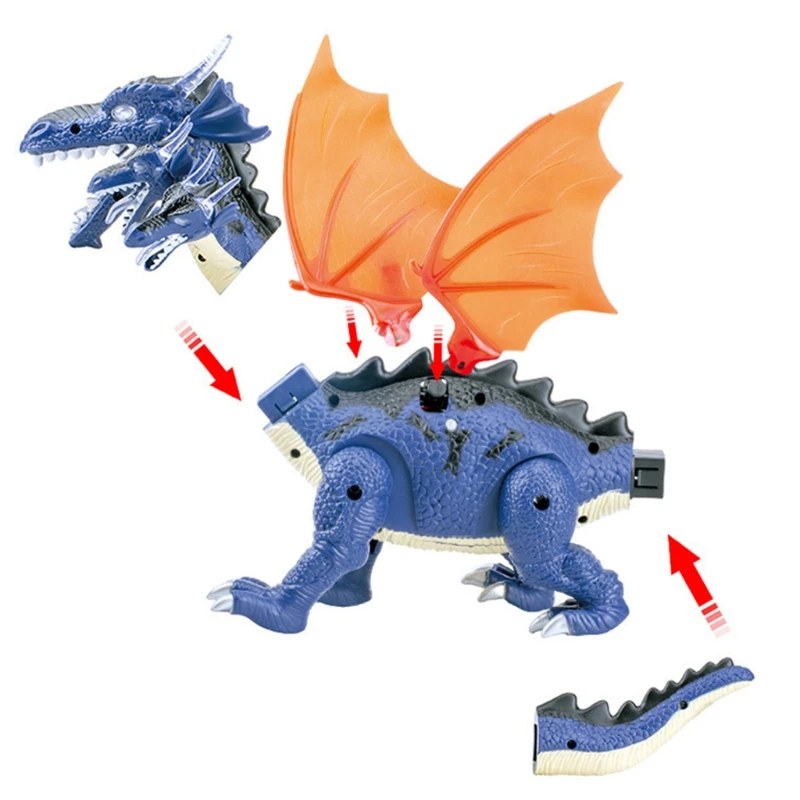 

Electric dinosaur children's puzzle can be assembled toy simulation animal model toy