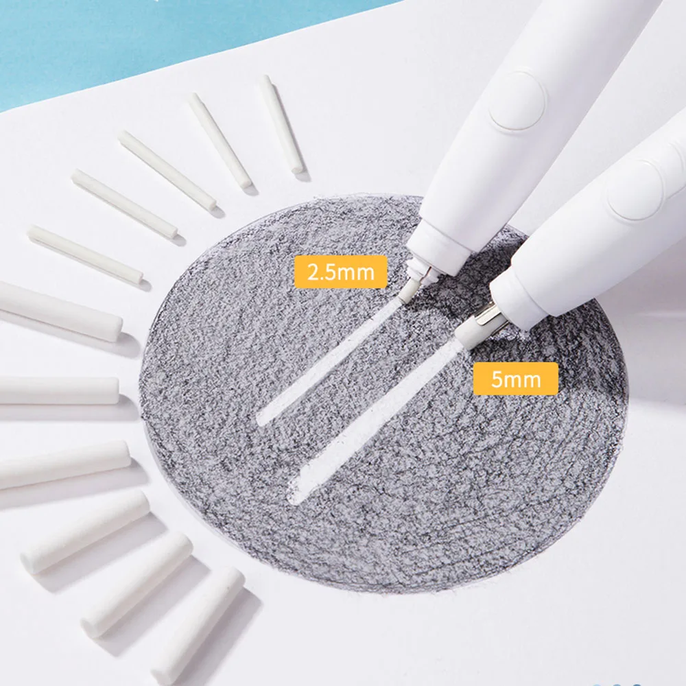 

Pencil Drawing Mechanical Electric Eraser Cute Kneaded Erasers For Kids School Office Supplies Rubber Pencil Eraser Refill