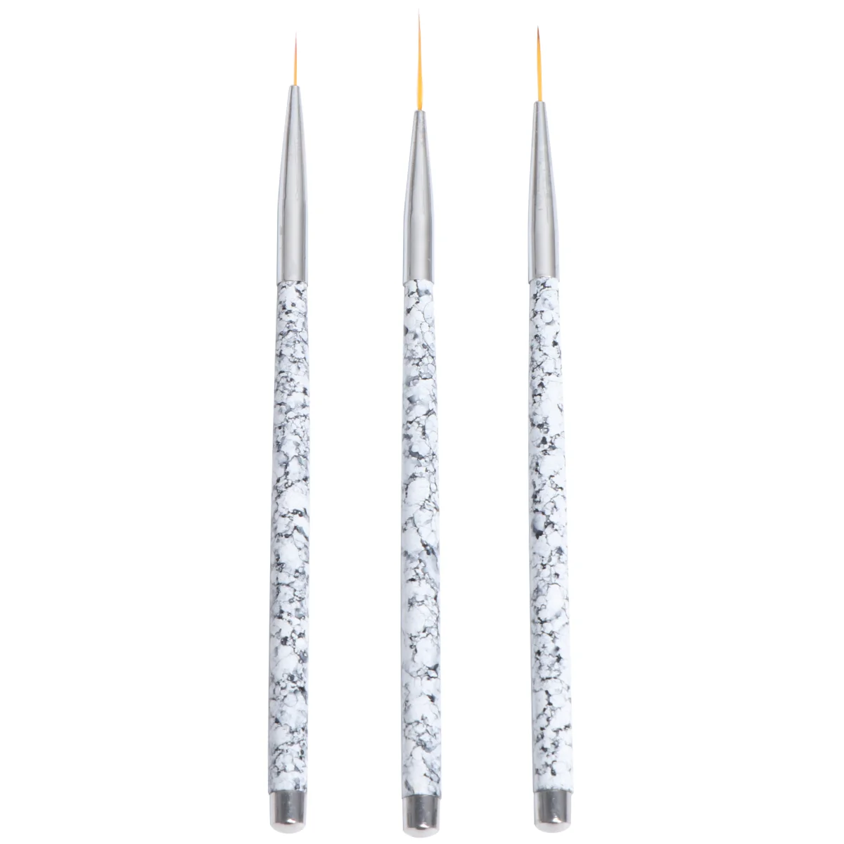 

Набор кистей для рисования ногтей, 3 шт., ручка для маникюра, инструменты для маникюра (11/15/20 мм)