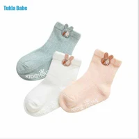0 5 y new 3pairs childrens socks loose mouth non slip baby tube socks cartoon accessories baby socks newborn socks