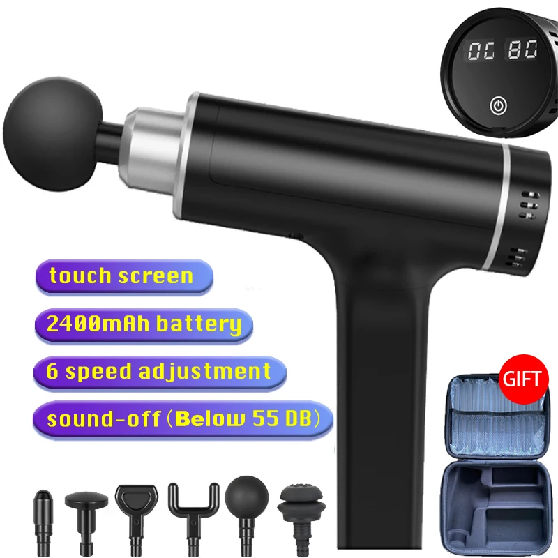 

Массажный пистолет, массажер для мышц, облегчение боли в мышцах после роста тела, релаксация, похудение, формирование, облегчение боли