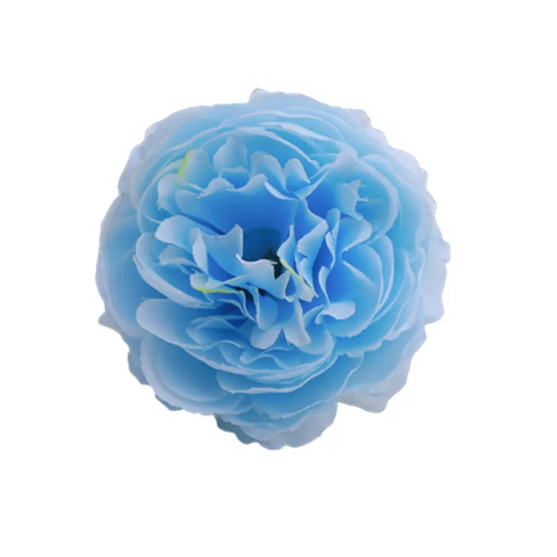 

Artificial Beautiful Silk Hair Flower Decoration Vintage Chinese Hanfu Hair Accessories Blue Series Vintage Photography Accessor