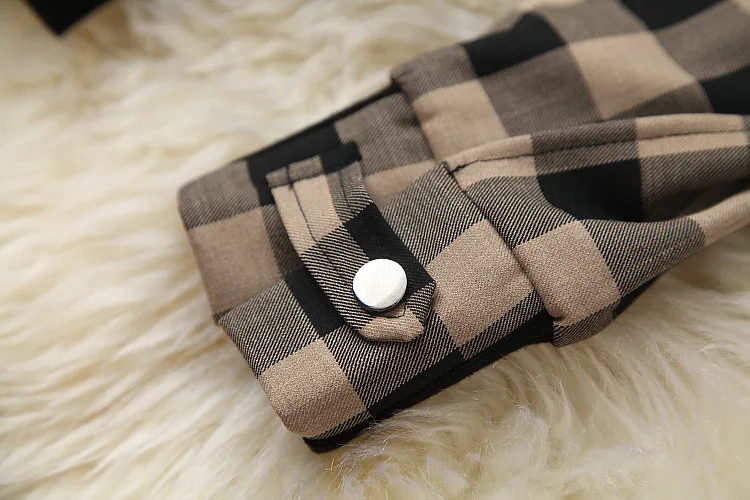 

New Autumn Winter Clothes 2020 Runway Designers Elegant Ruffles Black Top + Plaid Pants Two Piece Set