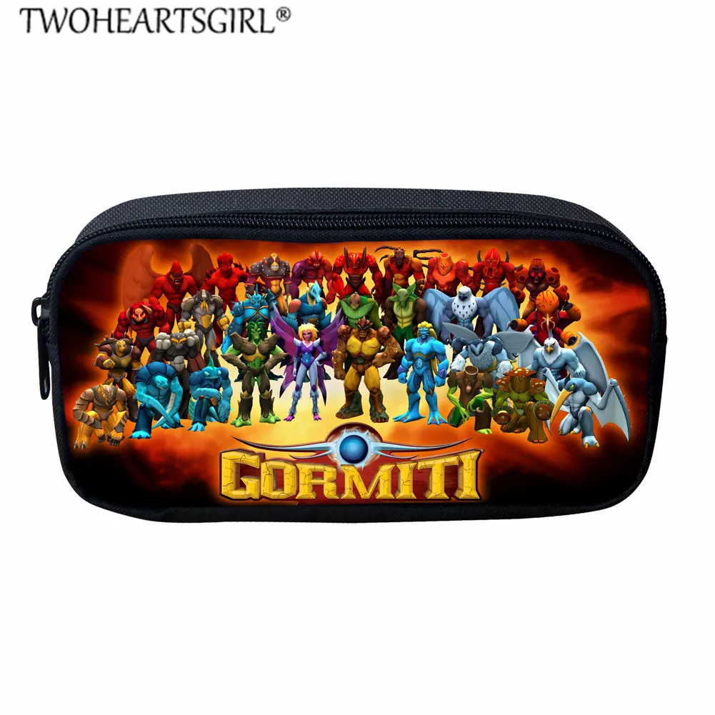 LH1183K Twoheartsgirl детские школьные сумки для мальчиков игры Gormiti школьные сумки для учеников начальной школы большой емкости рюкзак наборы для девочек мальчиков ранец - Цвет: LH1183K
