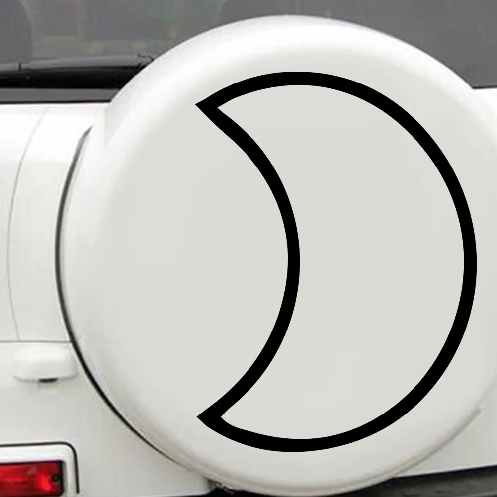 

Free shipping Moon Stickers On The Car Car Wrap Vinyl Film Automobiles Products Car Accessories