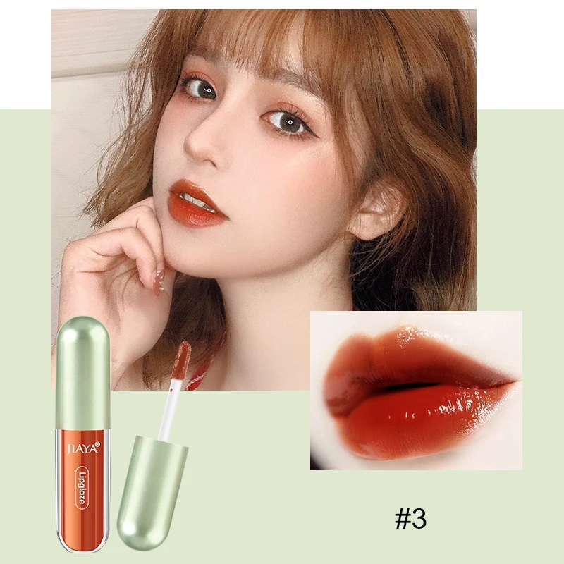 4 шт фантазия Карамельное Зеркало Набор блесков для губ стойкая шелковистая