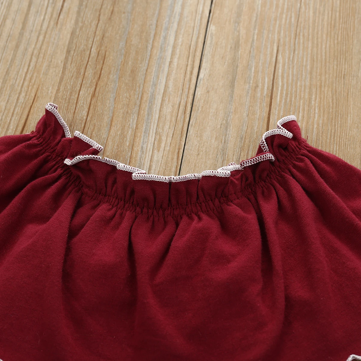 Комплект одежды для новорожденных девочек с цветочным рисунком летний костюм