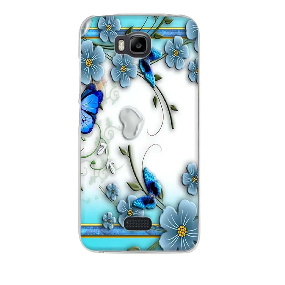 

For Huawei Y541 u02 Phone Case Silicone Soft TPU Back Cover for Huawei Honor Bee Cases 3D Cute Fundas for Huawei Y5C 4.5'' Coque