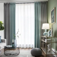 thickened physical duty light blocking window shades polyester jia hou rong commission blackout curtain fabric finished curtain