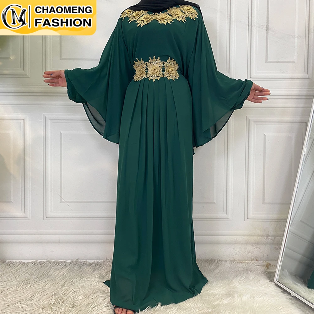 

Модный Восточный Дубай Abaya мусульманский женский хиджаб платье кафтан Турция Кафтан Рамадан Арабская мусульманская одежда скромный Халат
