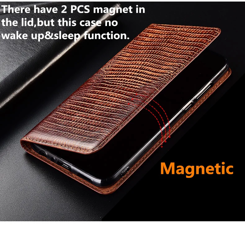Genuine Leather Phone Case Credit Card Slot Holder For Meizu 16th Plus Magnetic Flip Coque Capa | Мобильные телефоны и