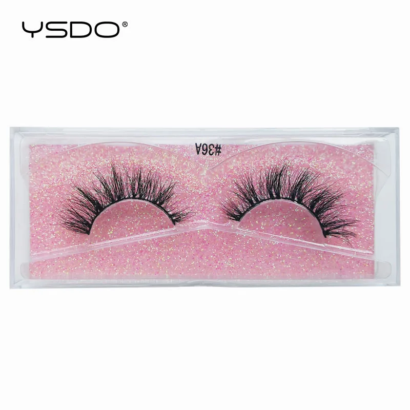 Ресницы 3D норковые YSDO ресницы ручной работы полоска для макияжа драматические
